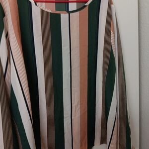 Striped. Woman's Extra large